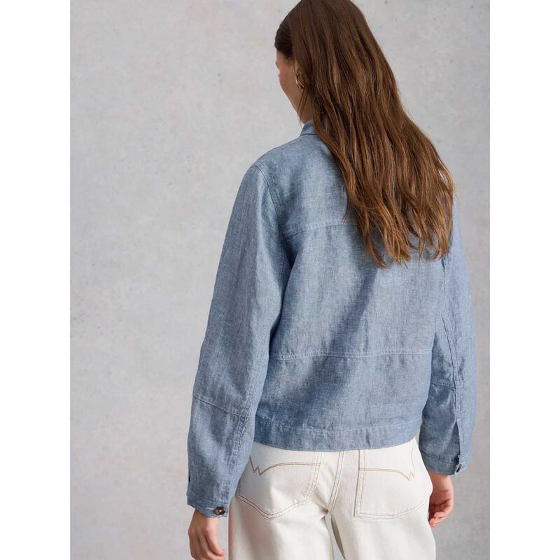 White Stuff Camille Linen Jacket image number 1